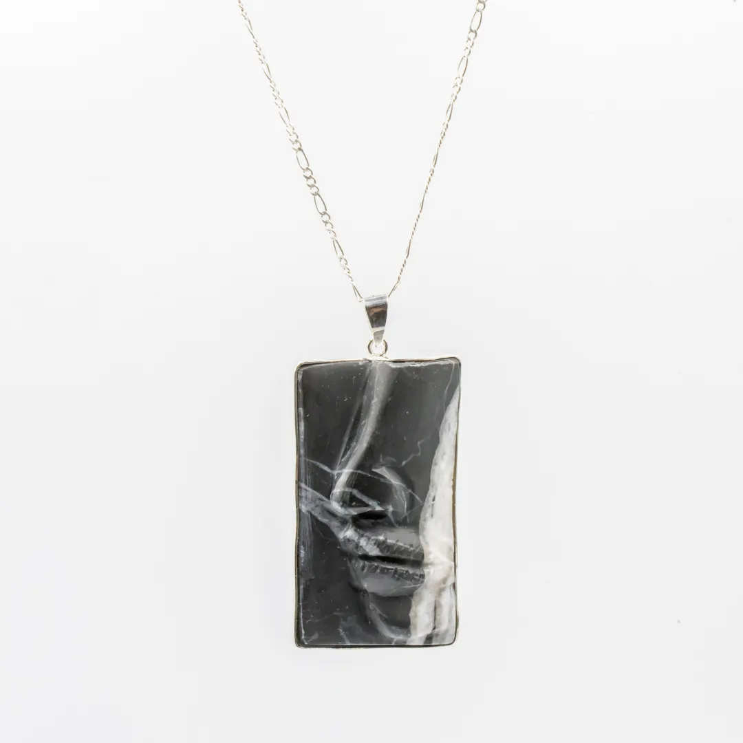 Rostro perfil rectangulo